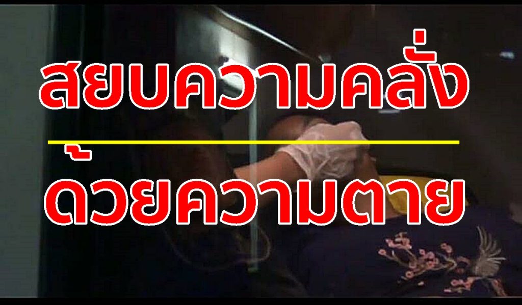 ผัวคลั่ง,คลั่งยา,อาชญากรรม,บ้านโพธิ์ตรัง, ฟันด้วยมีดพร้า,ผัวฆ่าเมีย,