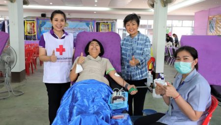 รับบริจาคโลหิต