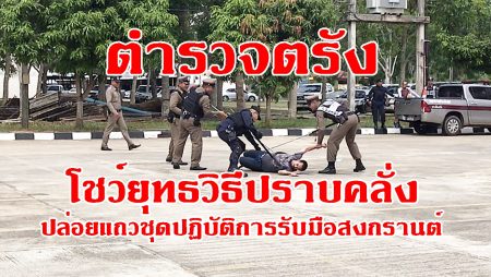 ตำรวจเมืองตรัง,อาวุธสงคราม,ยาเสพติด,สงกรานต์,อาชญากรรม ตรัง,