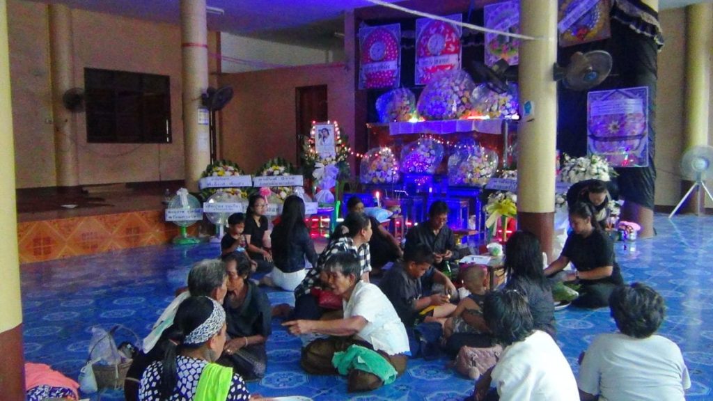 บรรยากาศ งานศพ
