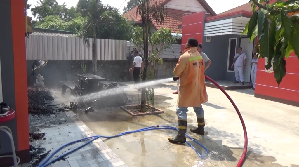ร้อนได้โล่ ไฟไหม้