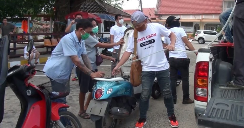 วัดป่าหัวดอน,จิตอาสาคนอุบลไม่ทิ้งกัน